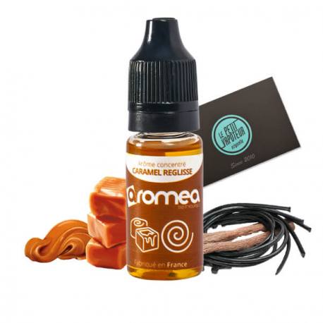 Concentr Caramel Rglisse Aromea, arme saveurs caramel et rglisse | Le  Petit Vapoteur