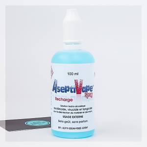Recharge Spray désinfectant Aseptivape 100 ml