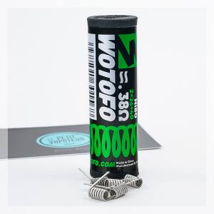 Dual Core Fused Clapton Coil 0.38 ohm Wotofo