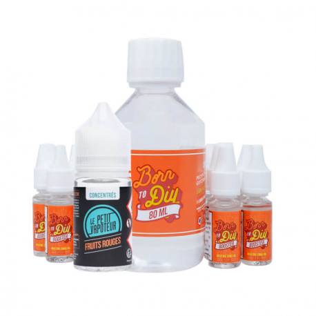 Fruits Rouges Ready to Diy, pack avec arme, base et boosters | Le Petit  Vapoteur