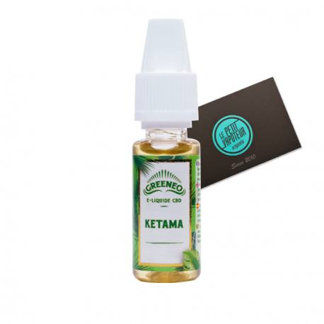 E liquid Ketama Greeneo, CBD hemp flavours