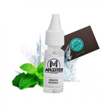 Concentré Menthe Glaciale Mac Diyer, concentré saveur menthe