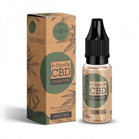 E liquid Chanvre CBD Curieux,CBD natural hemp flavours | Le Petit Vapoteur
