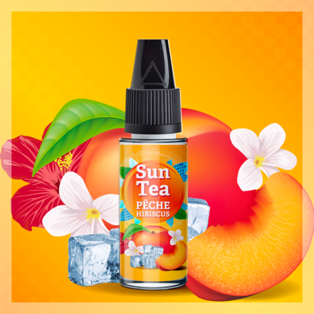 Concentr Pche Hibiscus Sun Tea, arme saveurs pche et hibiscus | Le  Petit Vapoteur