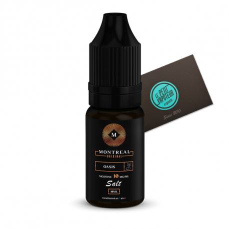 E liquid Oasis with nicotine salts, Classic blond flavours | Le Petit  Vapoteur