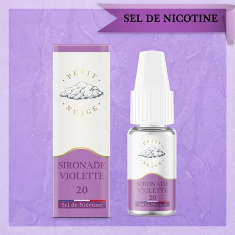 Sironade Violette Petit Nuage with Nicotine Salts