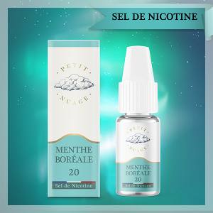 Menthe Boréale Petit Nuage aux sels de nicotine