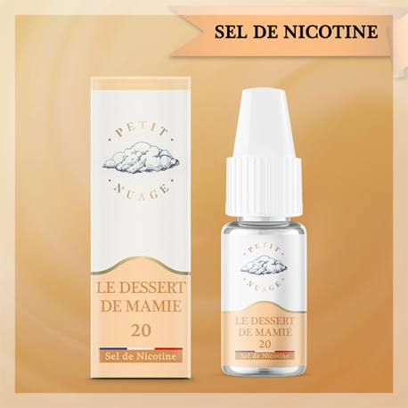 Le Dessert de Mamie Petit Nuage with Nicotine Salts