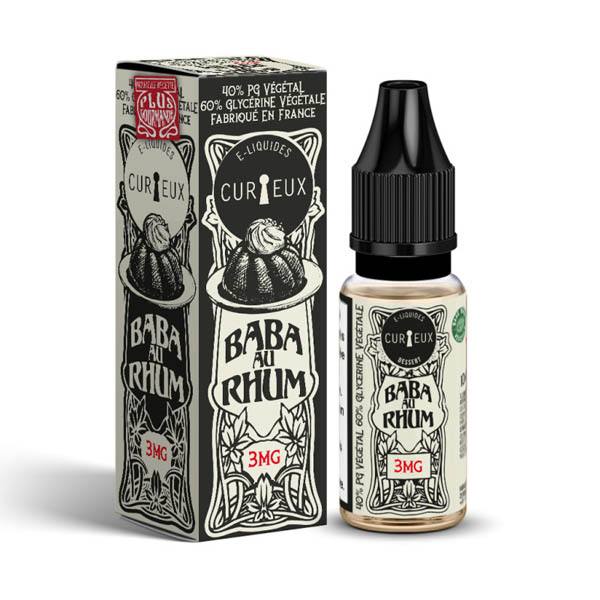 E liquide Baba Au Rhum Dessert Curieux, e liquide saveurs ptisserie, rhum,  fruits  coque | Le Petit Vapoteur
