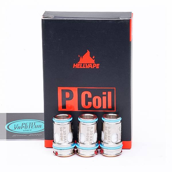P7 coils Hellvape, DL Mesh coils for the Fat Rabbit V2 | Le Petit Vapoteur