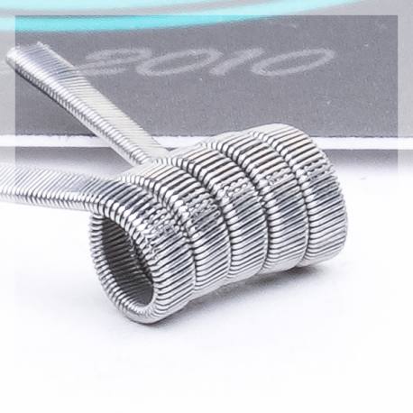 Coils NI80 Quad Core Fused Clapton E-cig Power, boite de 10 coils 0.28 ohm  NI80 pour DL| Le Petit Vapoteur