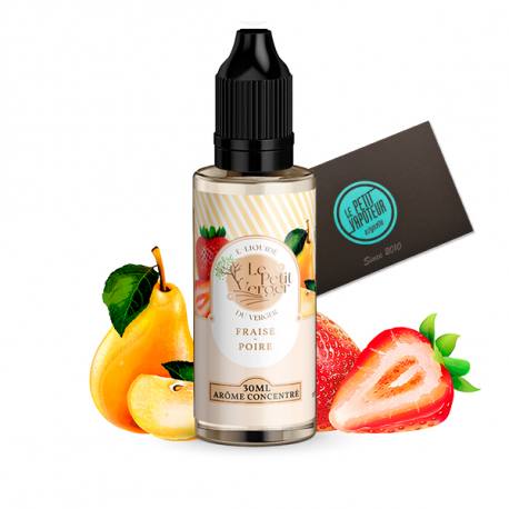 Concentrate Fraise Poire Le Petit Verger 30 ml