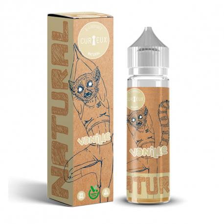 E liquide Vanille Natural Curieux 50 ml, e liquide saveur vanille