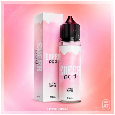 Litchi Givré Enfer Pod 50 ml