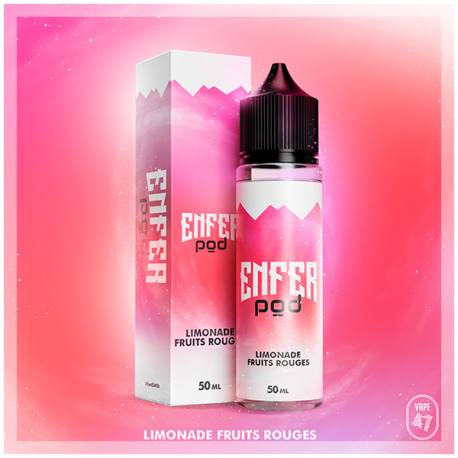 Limonade Fruits Rouges Enfer Pod 50 ml