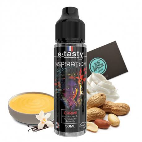 E liquid Carmi Inspiration 50 ml, vanilla, peanut butter and whipped cream  flavours | Le Petit Vapoteur
