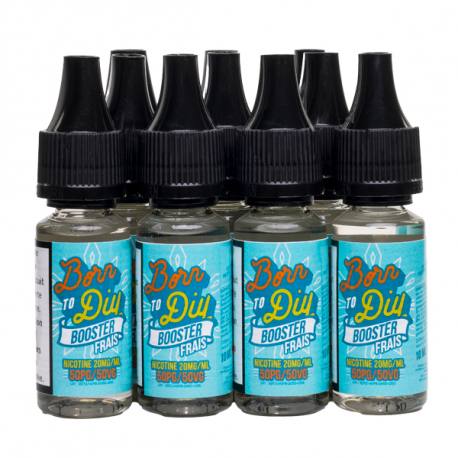 Fresh Booster Pack Born To Diy 50/50, 10 nicotine boosters, cheap, in 20  mg/ml | Le Petit Vapoteur