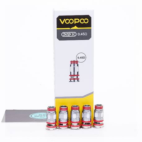 Voopoo PnP X Coil 0,15 Ohm (Drag X2, Argus Pro 2) 5 Stück Verdamp