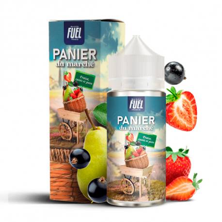 Fraise Cassis et Poire Panier du marché 100 ml