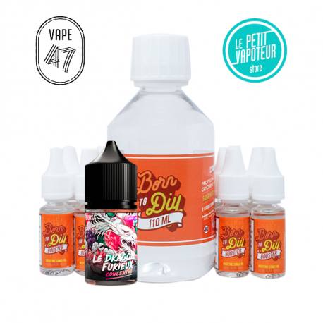 Pack Le Dragon Furieux Ready To Diy, pack avec arme, base et boosters | Le  Petit Vapoteur