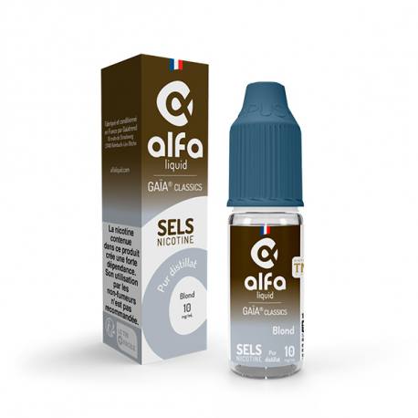 Alfaliquid Blond with Nicotine Salts Gaia Classic