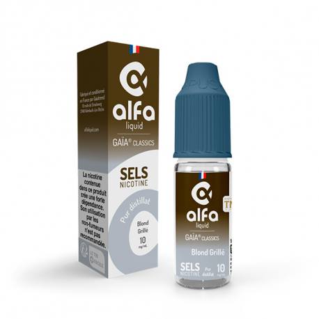 Alfaliquid Blond Grillé Nicotine Salts Gaia Classic