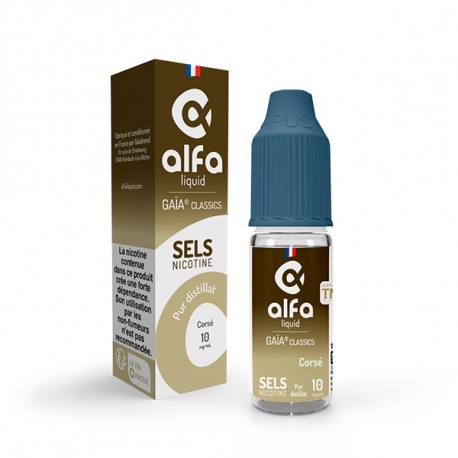 Alfaliquid Corsé with Nicotine Salts Gaia Classic