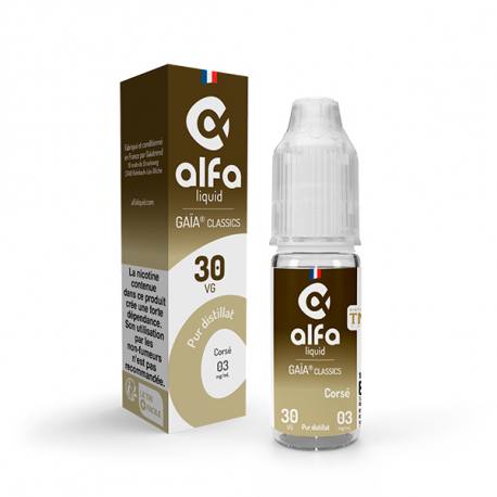 Dcouverte de la gamme Gaia Classic Alfaliqid - le petit vapoteur
