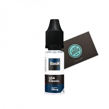 USA Classic Basik with Nicotine Salts