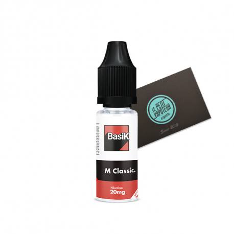 M Classic Basik with Nicotine Salts