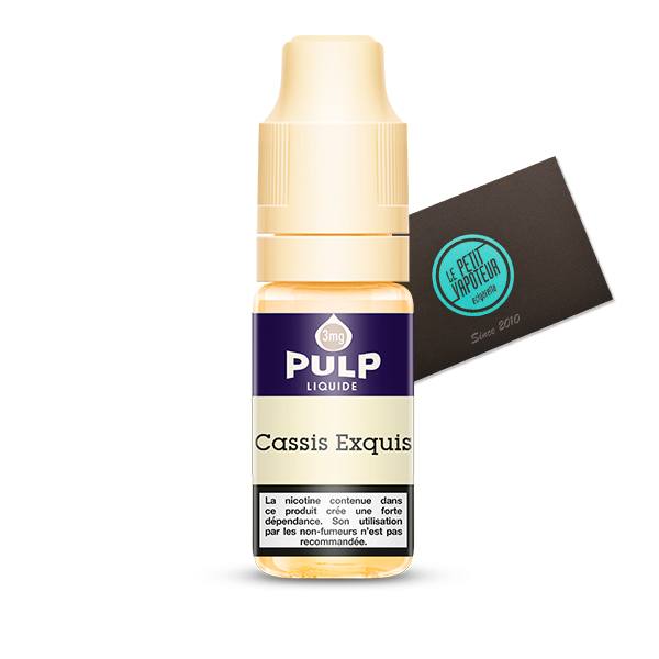 E-liquide Pulp Le Cassis Exquis, e-liquide Pulp 70/30 PG/VG au cassis - le  petit vapoteur