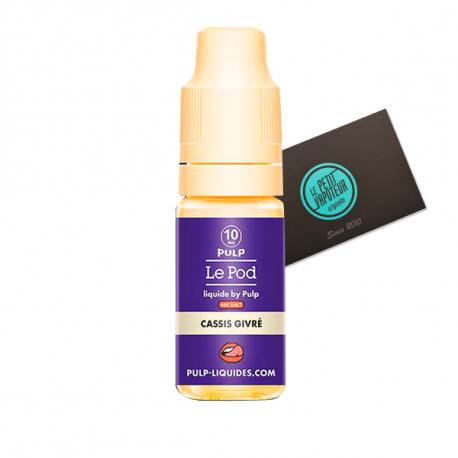 Cassis Givré Le Pod Liquide by Pulp with nicotine salts 