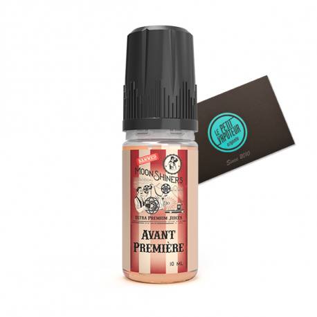 E liquid Avant Premire Moonshiners, pop corn, caramel and macadamia nut e  liquid flavours| Le Petit Vapoteur
