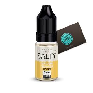 Banane vanille Salty avec sels de nicotine