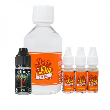Japura Ready To Diy, pack avec arôme, base et boosters