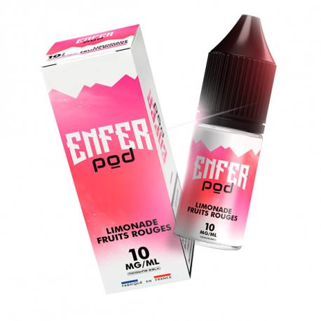 Limonade fruits rouges ENFER Pod with nicotine salts