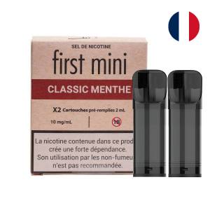Cartouches Classic Menthe First Mini