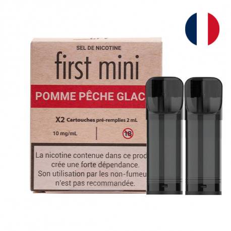 Cartouches Pomme Pêche glacée First Mini