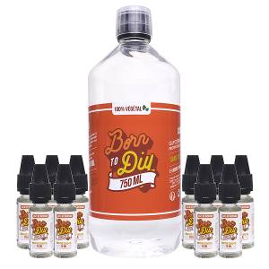 Pack Ready To Mix 50/50 Sels de Nicotine - 1 Litre