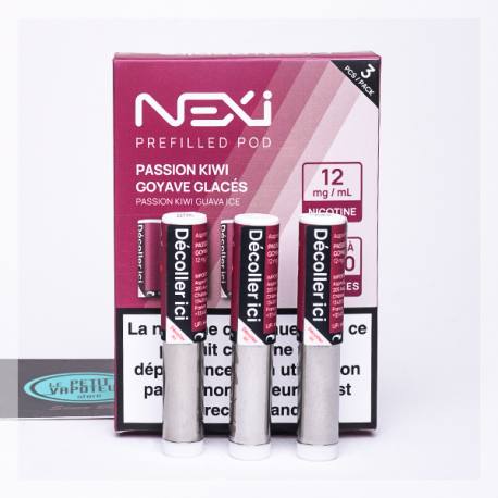 Passion Kiwi Goyave Glacés Nexi One Cartridge