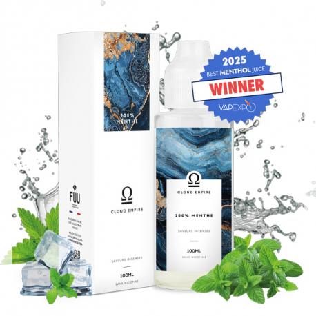 200% Menthe Cloud Empire 100 ml