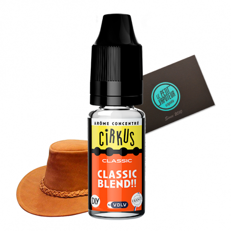 Concentr Classic Blend CirKus, arme saveurs classic blond et burley | Le  Petit Vapoteur