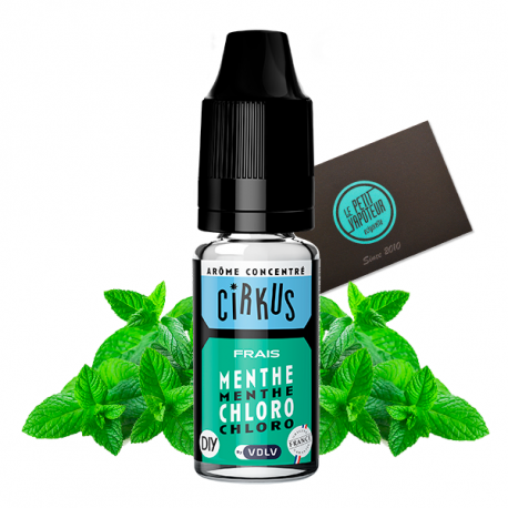 Concentr Menthe Chlorophylle Cirkus, arme saveur chewing gum menthe | Le  Petit Vapoteur