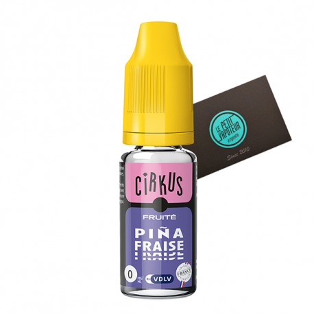 E liquide Pia Fraise CirKus, e liquide saveurs coco, ananas et fraise | Le  Petit Vapoteur