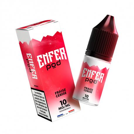 Fraise Cerise ENFER Pod aux sels de nicotine