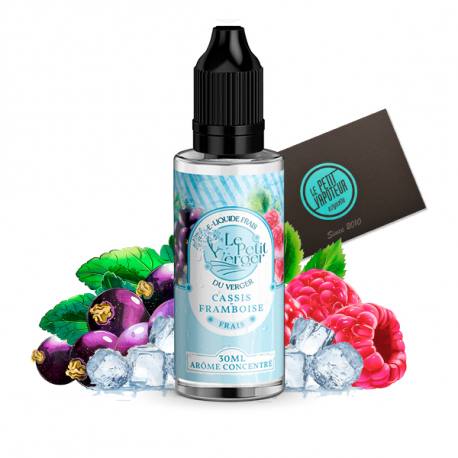 Concentré Cassis Framboise Frais Le Petit Verger 30 ml