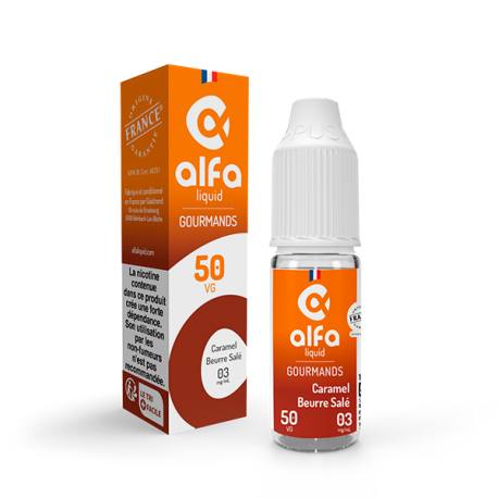Alfaliquid Caramel Beurre Salé - 50/50