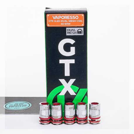 Résistances GTX Coils Dual-Mesh Vaporesso