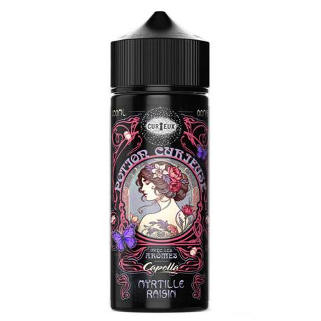 Myrtille Raisin Potion Curieuse 100 ml
