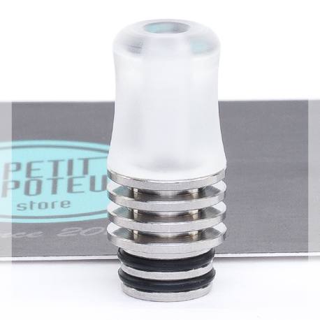 Drip Tip 510 Acrylique/Metal Short